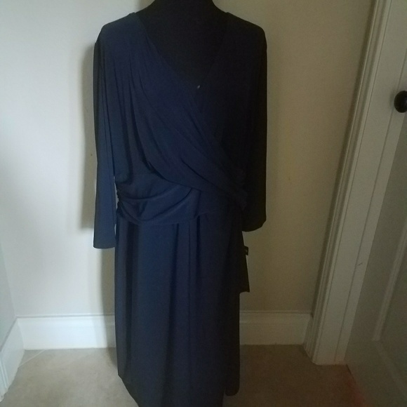 Chaps v neck knit dress - Picture 3 of 3